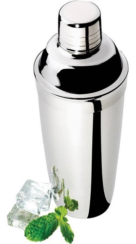 Coqueteleira Inox 500ml - Sofisticação E Durabilidade Clink Cor Cinza