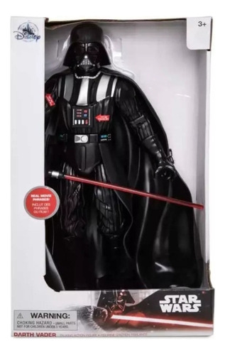 Darth Vader Star Wars Muñeco 37cm Disney Store Talking Habla