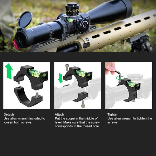 Calibración Precisa De Nivel De Alcance De Rifle, Nivel De B