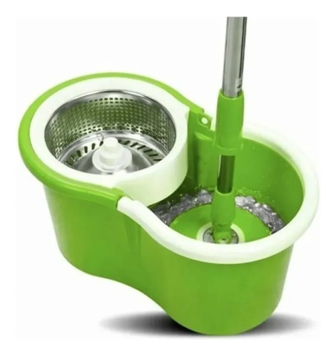 2 Cubetas Spin Mop 360° Trapeador Exprimidor Centrifugado 