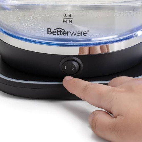 Jarra Temperatura Ajustable Betterware 1.8 L Con Infusor Negro