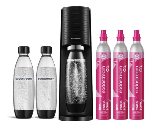 Comprar Maquina De Soda Megapack Rendimiento Terra Negro en Argentina