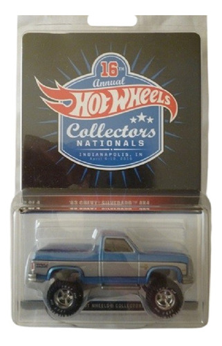 Hot Wheels 83 Chevy Silverado 4x4 Collectors - J P Cars