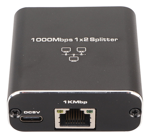 Divisor De Red Rj45 Ethernet 1 Entrada 2 Salidas Gigabit Int