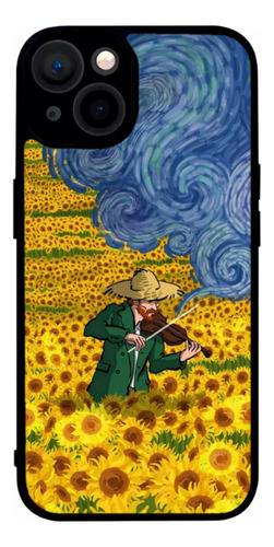 Funda Para iPhone Vincent Van Gogh Tocando El Violín 