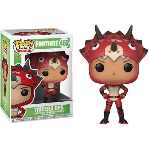 Muñeco Funko Pop Fortnite Tricera Ops 462 Original!!