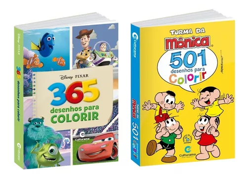 501 Desenhos para Colorir Turma da Mônica