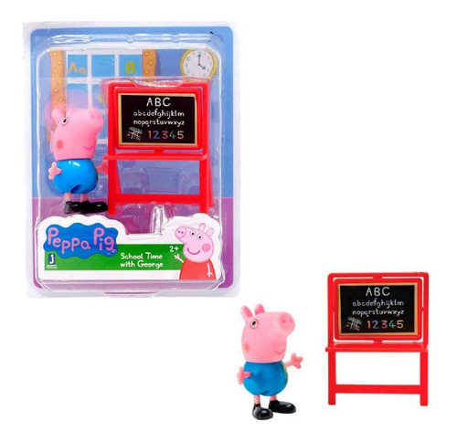 Peppa Pig Figura Peppa School Time With George Original