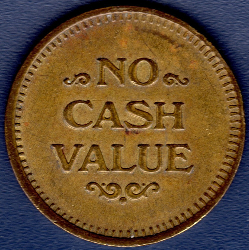 Ficha Token Pepsi No Cash Value (Usado)