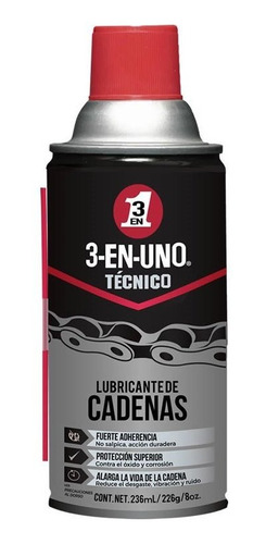 Lubricante Para Cadenas 3 En 1 Wd40