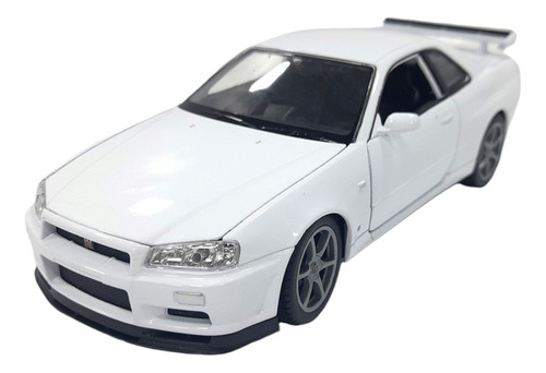 Nissan Skyline Gtr 1:24 Auto Escala Welly Diecast Coleccion