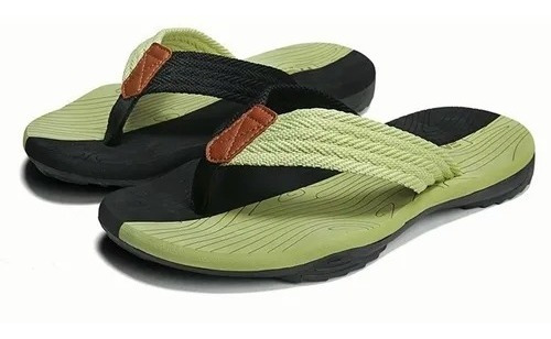 Chanclas Con Suela De Goma Moda Sandalias Playa Hombres