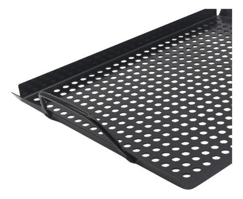 Placa Para Parrilla De Barbacoa Perforada Con Agujeros,