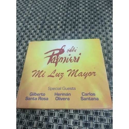 Cd Salsa Eddie Palmieri  Mi Luz Mayor  2018