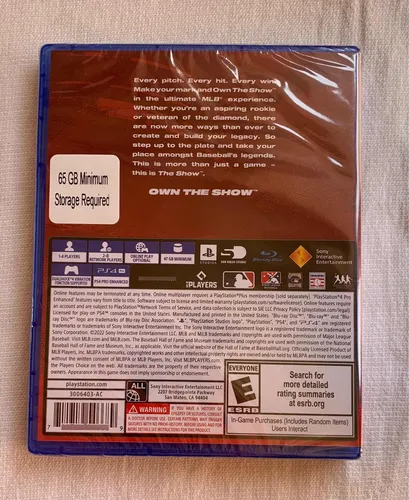 Mlb The Show 22 Ps4
