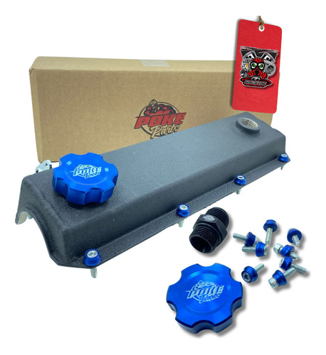 Tampa De Valvula Motor Ap Azul Com Suporte Para Sensor