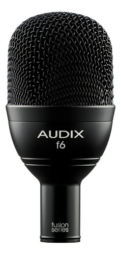 Micrófono F6 Audix Color Negro