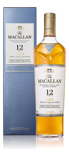 Whisky The Macallan 12 Years - mL a $600