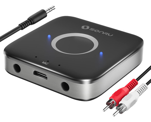 Adaptador Aux Bluetooth Para Automovil, Adaptador De Recepto