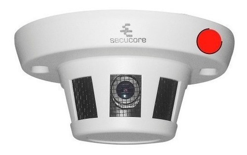 Camara Espia Video Cctv 900 Tvl Oculta En Detector De Humo Color Blanco