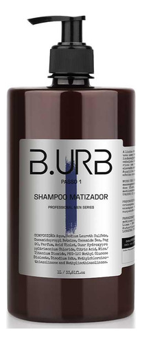 Shampoo Matizador 1 Litro Profissional Barbearia Barba