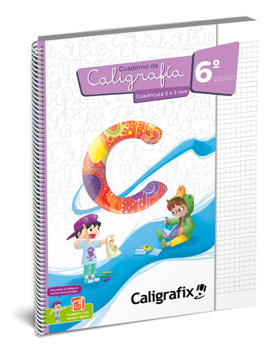 Caligrafia Cuadricula 6 Caligrafix 5mm