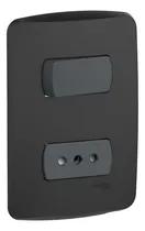 Comprar Interruptor 9\u002F12 + Enchufe 10a 250v - Grafito Armada Miluz