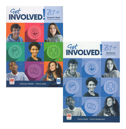 Libro: Get Involved! B1+ / Student's Book & Workbook