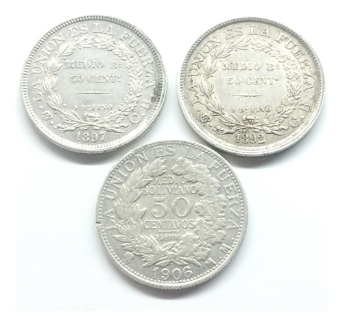Lote Monedas Extranjeras De Plata (Usado)