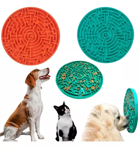 Comedouro Pet Games Labirinto Laranja para Cães Tam.P - Nmalls Pet