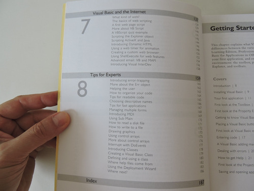Livro Visual Basic In Easy Steps - Em Inglês - Tim Anderson (Usado)