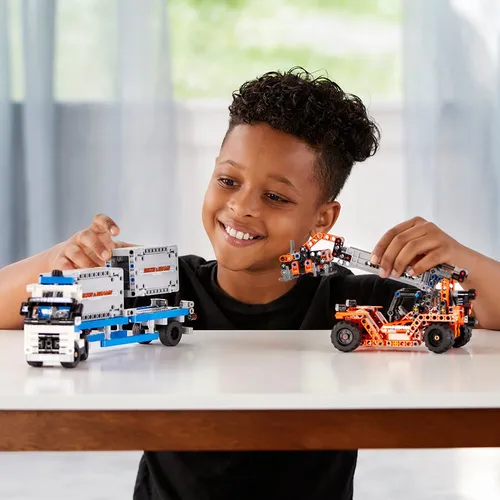 Lego Technic Container Yard 42062 Kit De Construcción Con