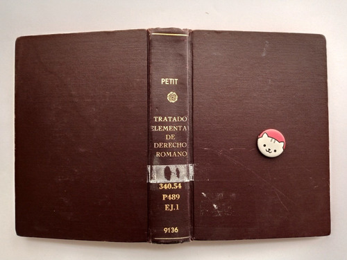 Libro Tratado Elemental De Derecho Romano Eugene Petit 143h2 (Usado)