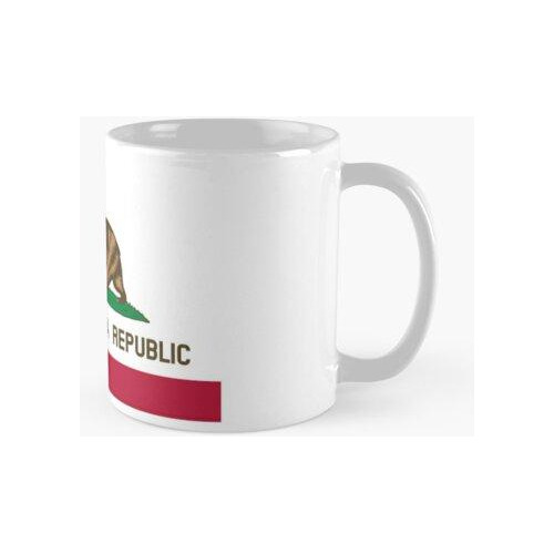 Taza Nueva Bandera De República De California Calidad Premiu