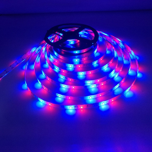 Imagen 7 de 10 de Cinta Tira Luces Led Rgb 5m 3528 C/ Transformador + Control®