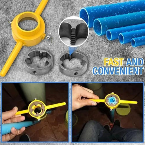 Herramienta Para Hacer Roscas De Pvc De 6 Piezas Herramienta