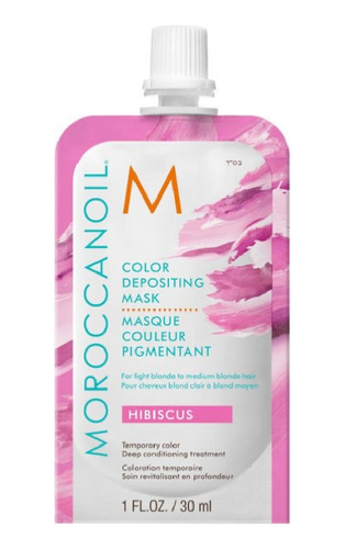 Máscara Con Color Hibiscus Moroccanoil 30ml