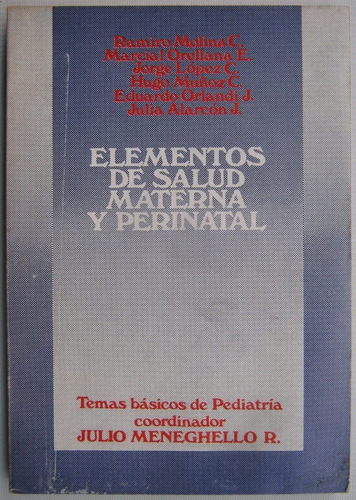 Salud Materna Y Perinatal Pediatria Temas Basicos