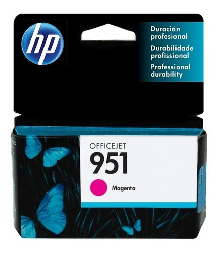 Cartucho De Tinta Hp 951 Cn051al Magenta 700 Nuevo Facturado