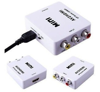 Adaptador Conversor Av Rca Analogo A Hdmi Digital