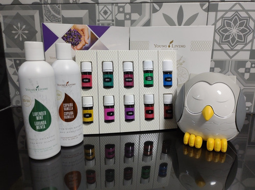 Young Living Kit Premium + Difusor Búho + Regalo