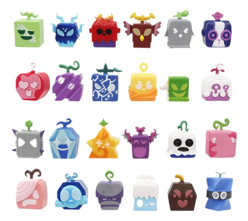Estuche Blox Fruits Devil Con Frutas Exclusivas 24pcs