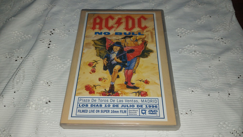 Dvd Acdcno Bull Live Plasa De Toros, Madrid 