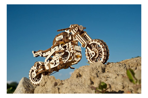 Rompecabezas 3d De Motocicleta Con Sidecar Ugr10 Kits ...