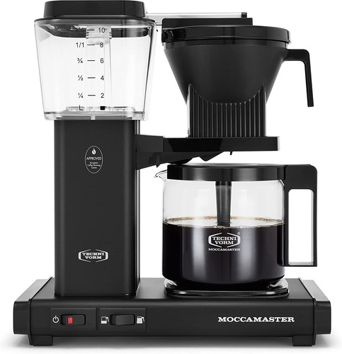 Moccamaster 53948 Kbgv Select Cafetero De 10 Tazas, Negro Ma