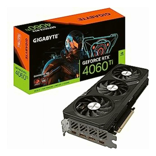 Gigabyte Geforce Rtx 4060 Ti Gaming Oc 8g, 3 Ventiladores