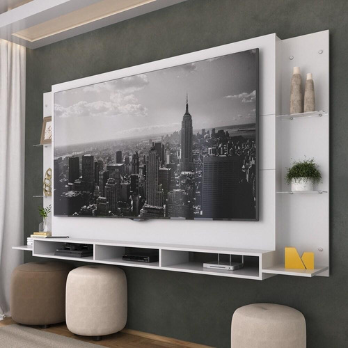 Painel Tv 75  Web Multimóveis Mp1044 Branco