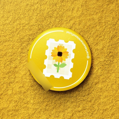 Broche Do Cartas Amarelas Oficial Setembro Amarelo