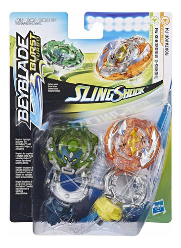 Beyblade Thorns X Minoboros M4 Versus Roktavor R4 Turbo