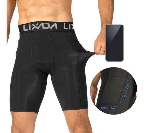 B Pantalones Cortos For Hombre Con Bolsillo Paquete